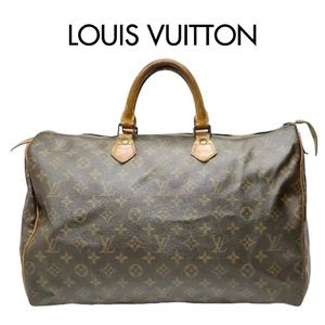 💯 Louis Vuitton | Satchel Bag Speedy 40 Monogram